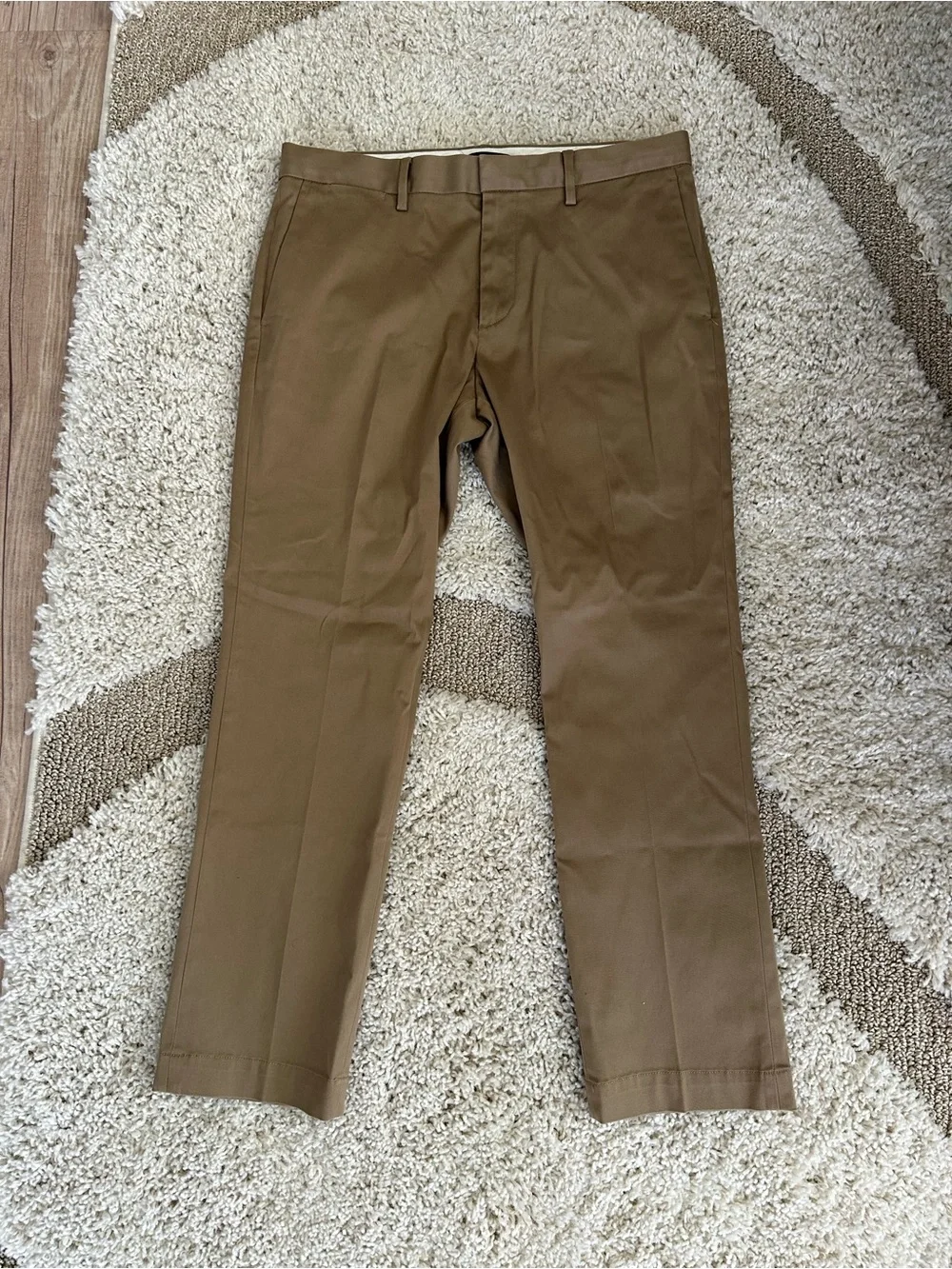 Banana Republic Olive/Brown Slim Chinos